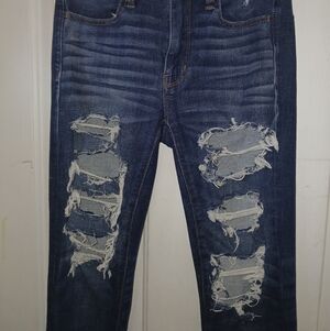 American Eagle Outfitters Dark Blue Skinny Jeans